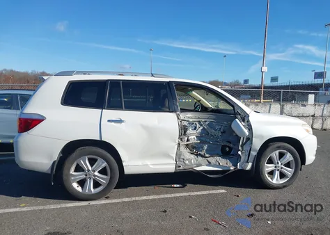 2008 Toyota Highlander Limited from USA, damaged, VIN JTEES42A882040111
